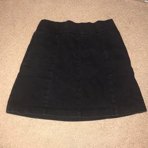 Topshop jean skirt